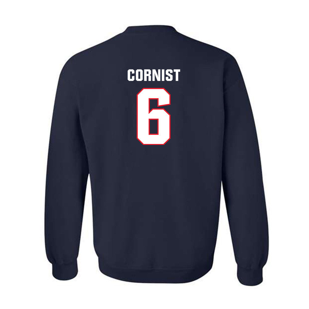 UConn - NCAA Football : Trey Cornist - Classic Shersey Crewneck Sweatshirt-1