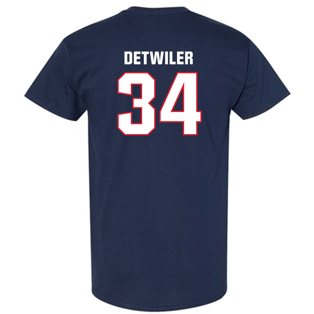 UConn - NCAA Baseball : Bryce Detwiler - Classic Shersey T-Shirt-1