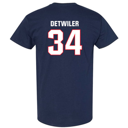 UConn - NCAA Baseball : Bryce Detwiler - Classic Shersey T-Shirt-1