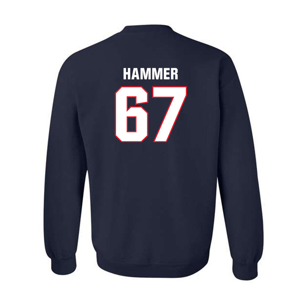 UConn - NCAA Football : Hannes Hammer - Classic Shersey Crewneck Sweatshirt-1