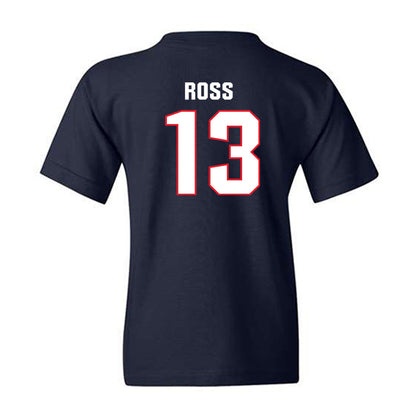 UConn - NCAA Men's Basketball : Jacob ROSS - Classic Shersey Youth T-Shirt-1