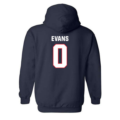 UConn - NCAA Softball : Hannah Evans - Classic Shersey Hooded Sweatshirt-1