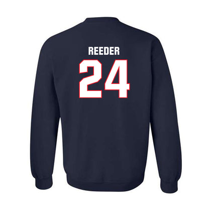 UConn - NCAA Football : Dashun Reeder - Classic Shersey Crewneck Sweatshirt-1