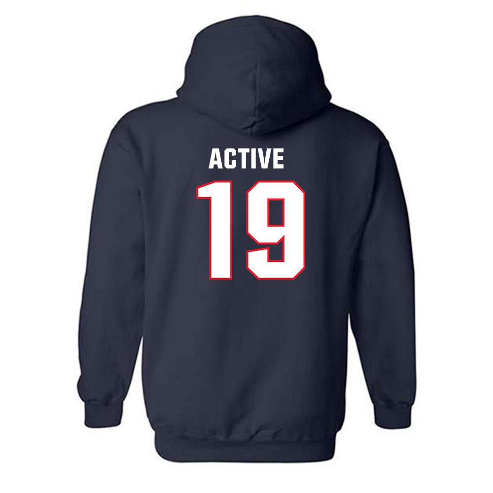TBGU - NCAA Football : Transfer Active - Classic Shersey Hooded Sweatshirt-3