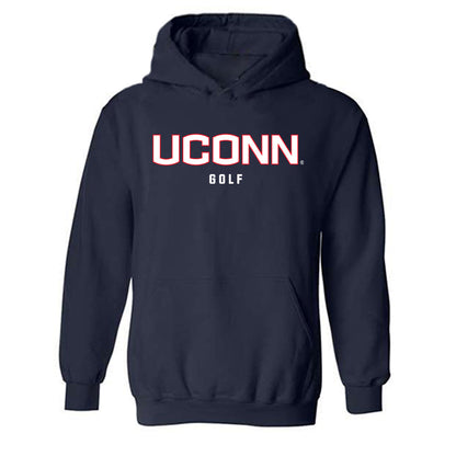UConn - NCAA Men's Golf : Brayden Jenard - Classic Shersey Hooded Sweatshirt-0