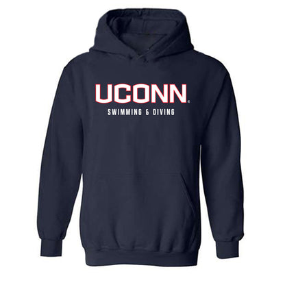 UConn - NCAA Women's Swimming & Diving : Ruth Spiegel - Classic Shersey Hooded Sweatshirt-0