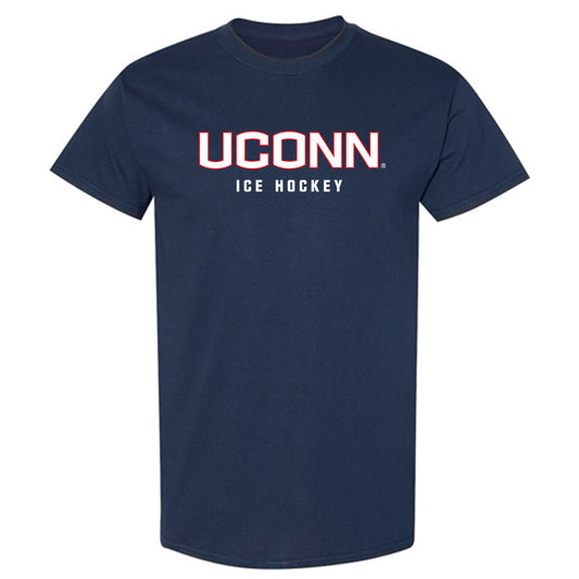 UConn - NCAA Men's Ice Hockey : Carlin Dezainde - Classic Shersey T-Shirt-0