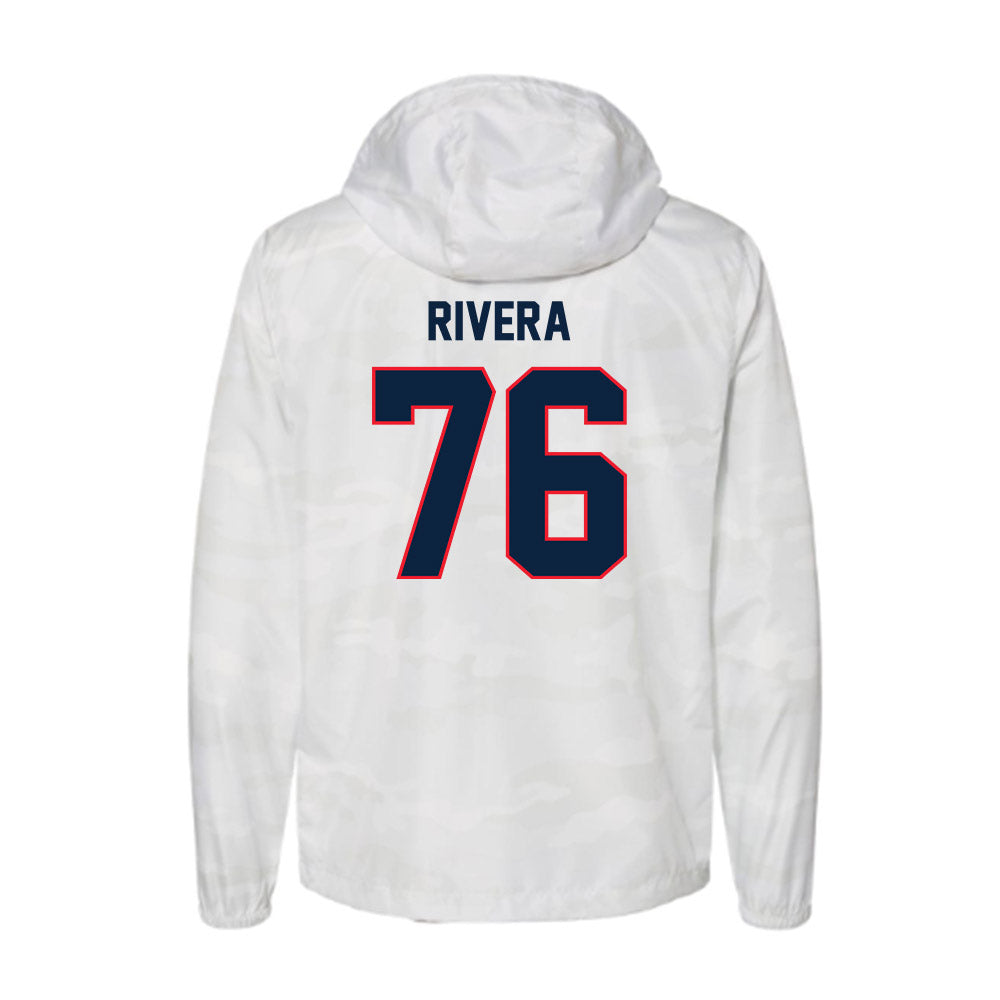UConn - NCAA Football : Dominic Rivera - Windbreaker-1