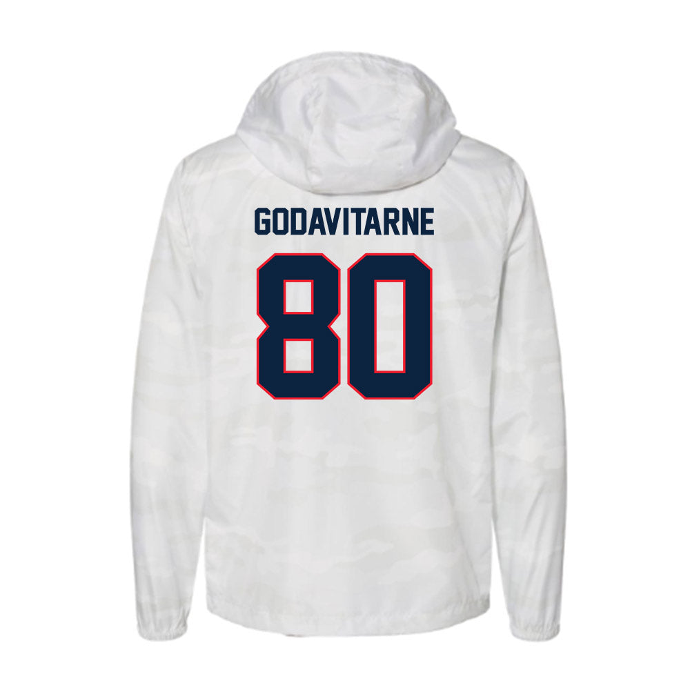 UConn - NCAA Football : Alex Godavitarne - Windbreaker-1