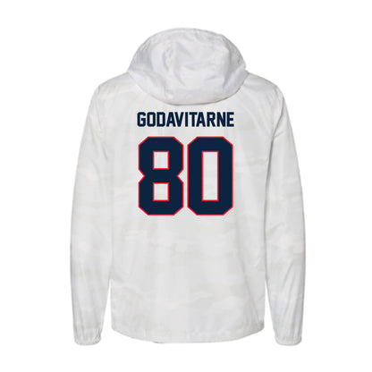 UConn - NCAA Football : Alex Godavitarne - Windbreaker-1