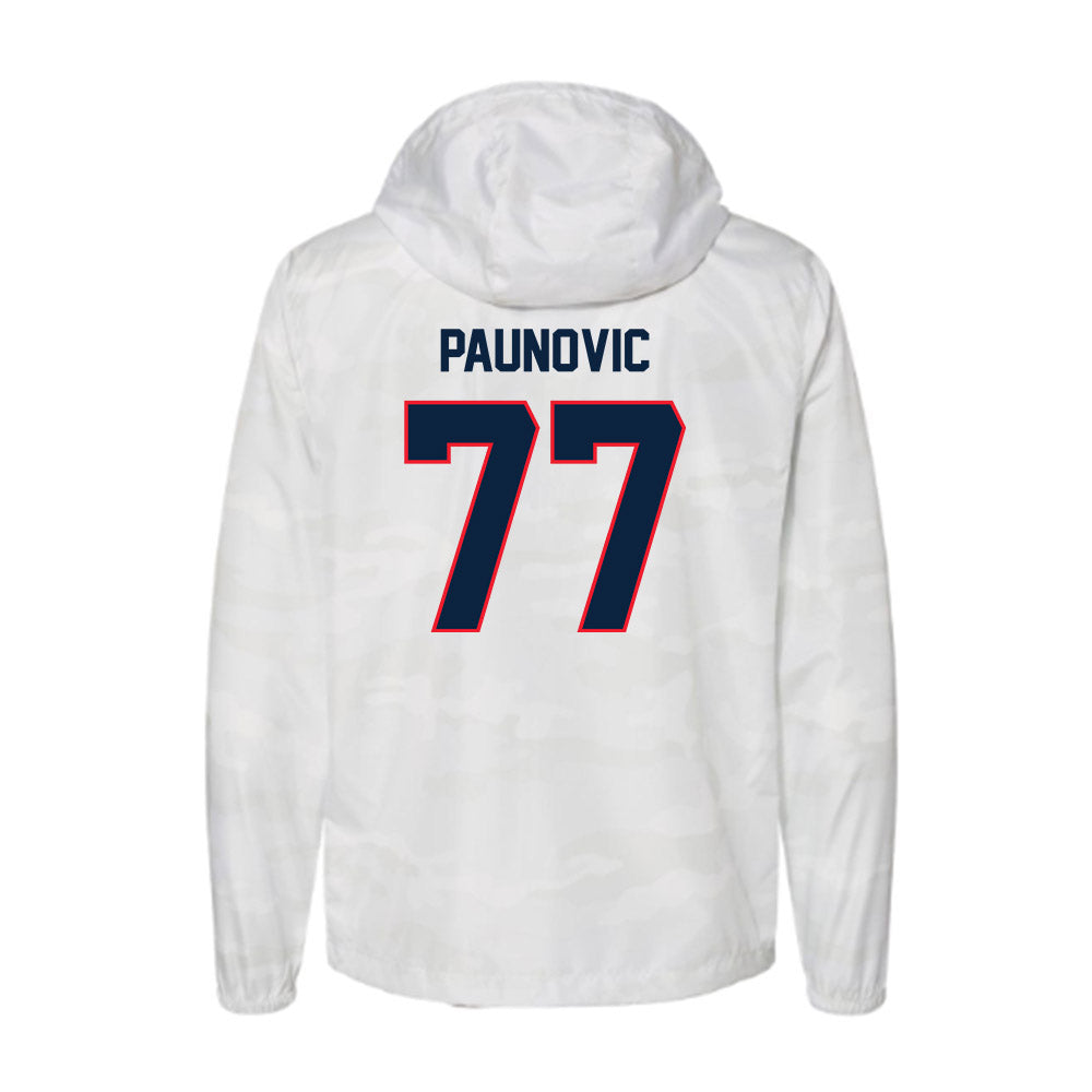UConn - NCAA Men's Basketball : Uros Paunovic - Windbreaker-1