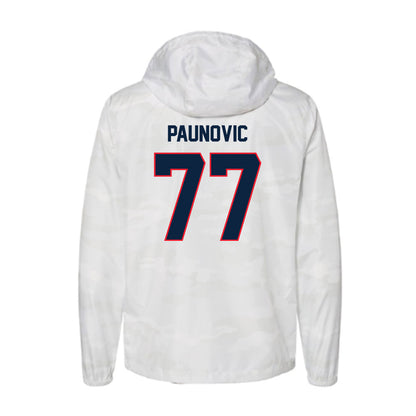 UConn - NCAA Men's Basketball : Uros Paunovic - Windbreaker-1