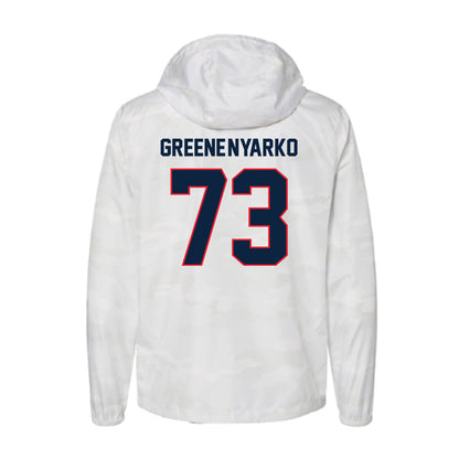 UConn - NCAA Football : Raphael Greene-Nyarko - Windbreaker-1