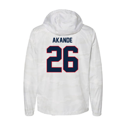 UConn - Football Legends : Shmar Akande - Windbreaker-1
