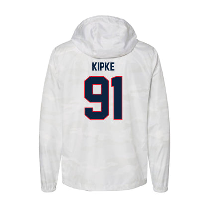 UConn - NCAA Football : Mateo Kipke - Windbreaker-1