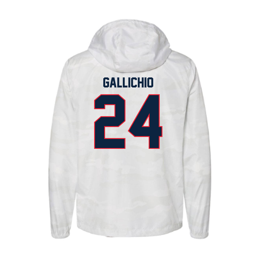 UConn - NCAA Men's Lacrosse : Eric Gallichio - Windbreaker-1