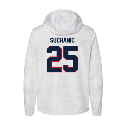 UConn - NCAA Football : Saxton Suchanic - Windbreaker-1