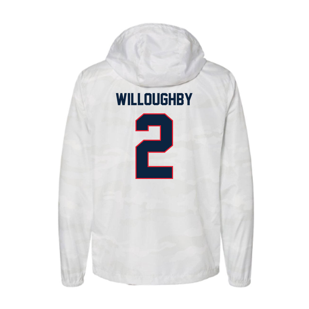 UConn - NCAA Football : Jediyah Willoughby - Windbreaker-1