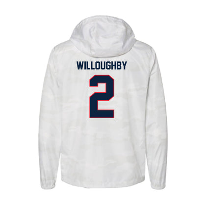 UConn - NCAA Football : Jediyah Willoughby - Windbreaker-1