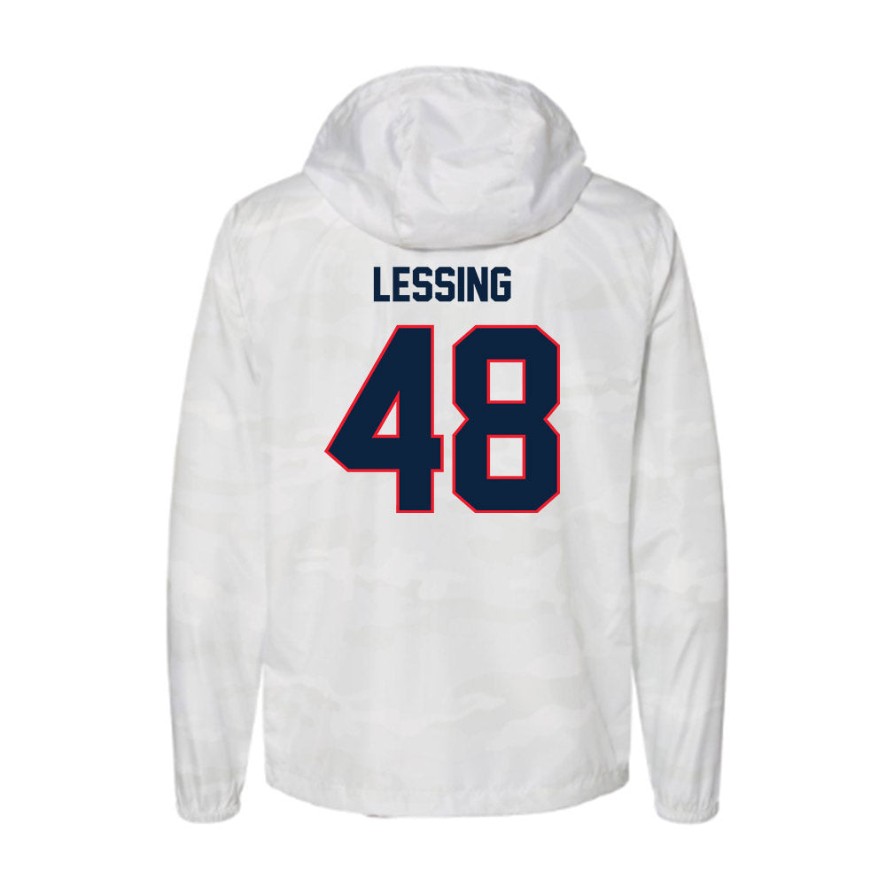 UConn - NCAA Baseball : Justin Lessing - Windbreaker-1