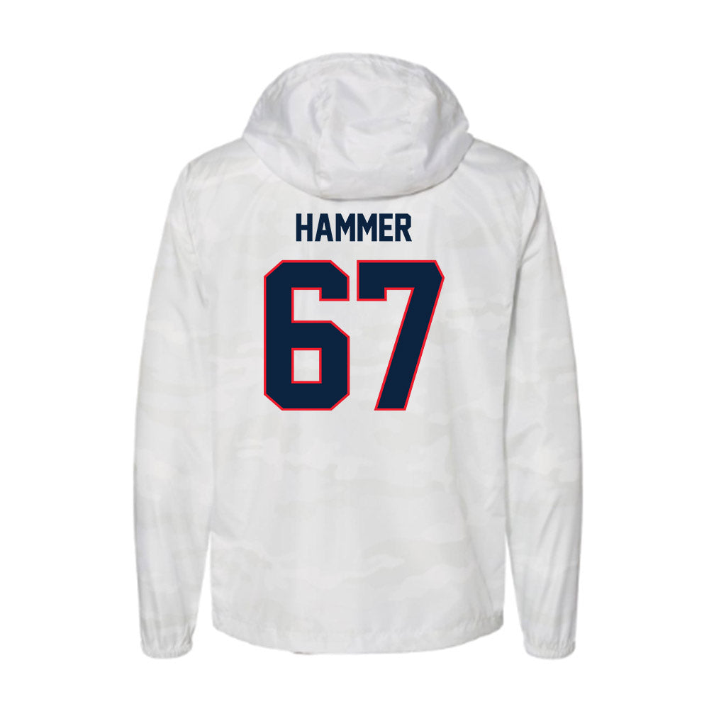 UConn - NCAA Football : Hannes Hammer - Windbreaker-1