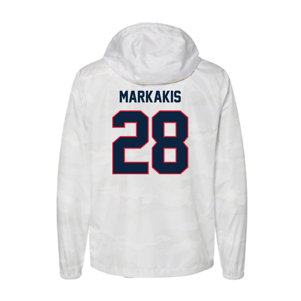 UConn - NCAA Women's Ice Hockey : Ellie Markakis - Windbreaker-1