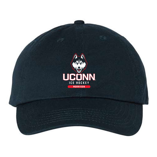 UConn - NCAA Men's Ice Hockey : Charlie Morrison - Dad Hat-0
