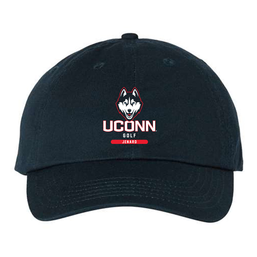 UConn - NCAA Men's Golf : Brayden Jenard - Dad Hat-0