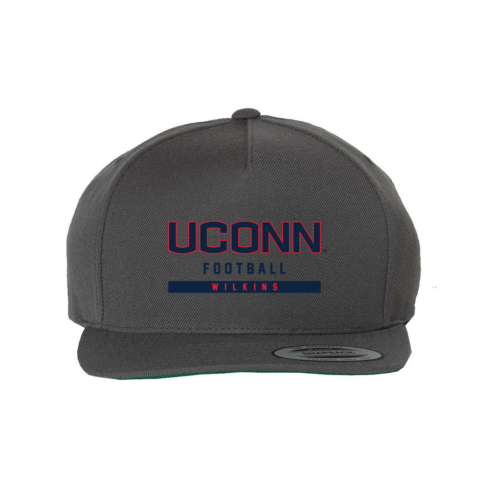 UConn - NCAA Football : Finn Wilkins - Snapback Hat