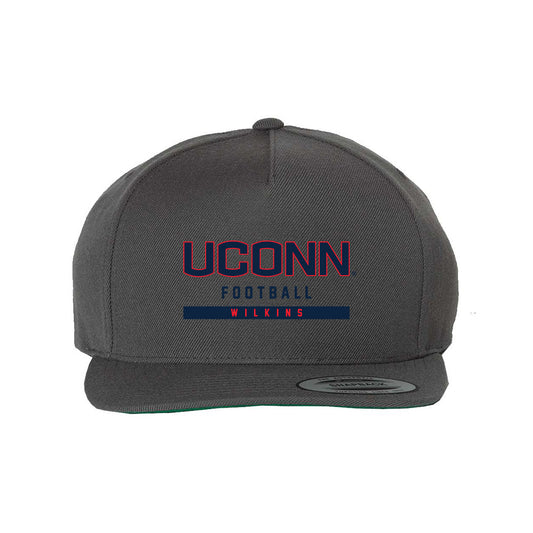UConn - NCAA Football : Finn Wilkins - Snapback Hat