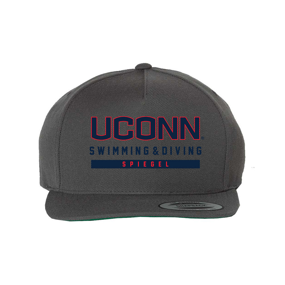 UConn - NCAA Women's Swimming & Diving : Ruth Spiegel - Snapback Hat-0
