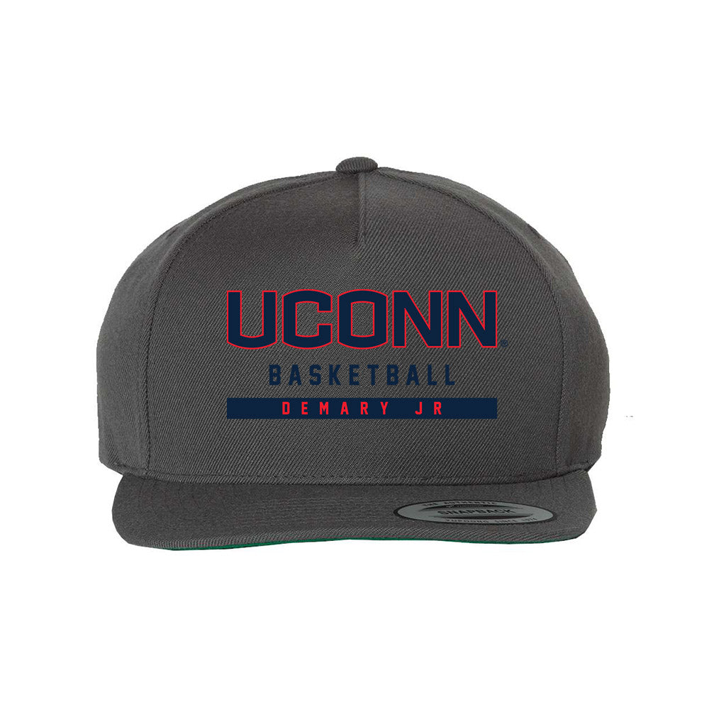 UConn - NCAA Men's Basketball : Silas Demary Jr - Snapback Hat-0