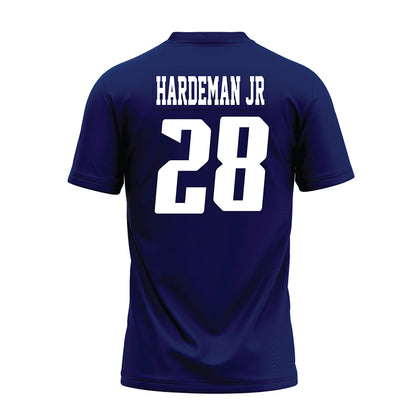Rice - NCAA Football : D'Andre Hardeman Jr - Navy Blue AAC Premium Football Jersey-1