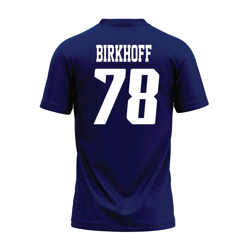Rice - NCAA Football : Erben Birkhoff - Navy Blue AAC Premium Football Jersey-1