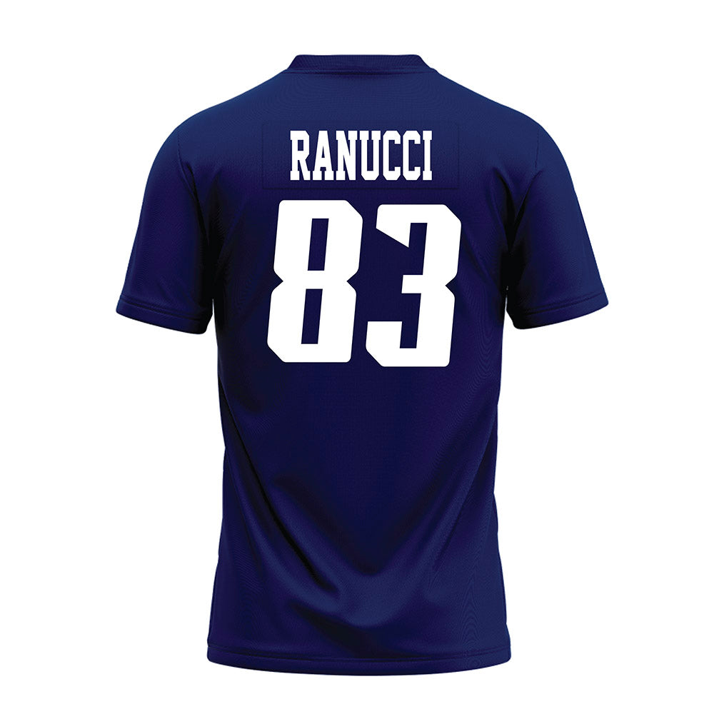 Rice - NCAA Football : Jackson Ranucci - Navy Blue AAC Premium Football Jersey-1