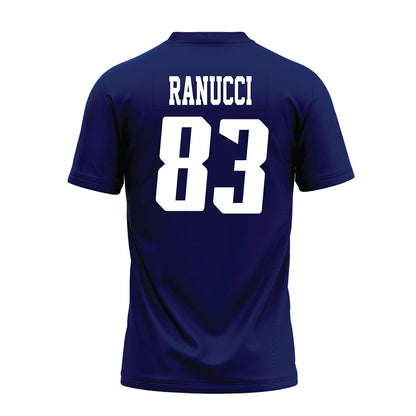 Rice - NCAA Football : Jackson Ranucci - Navy Blue AAC Premium Football Jersey-1