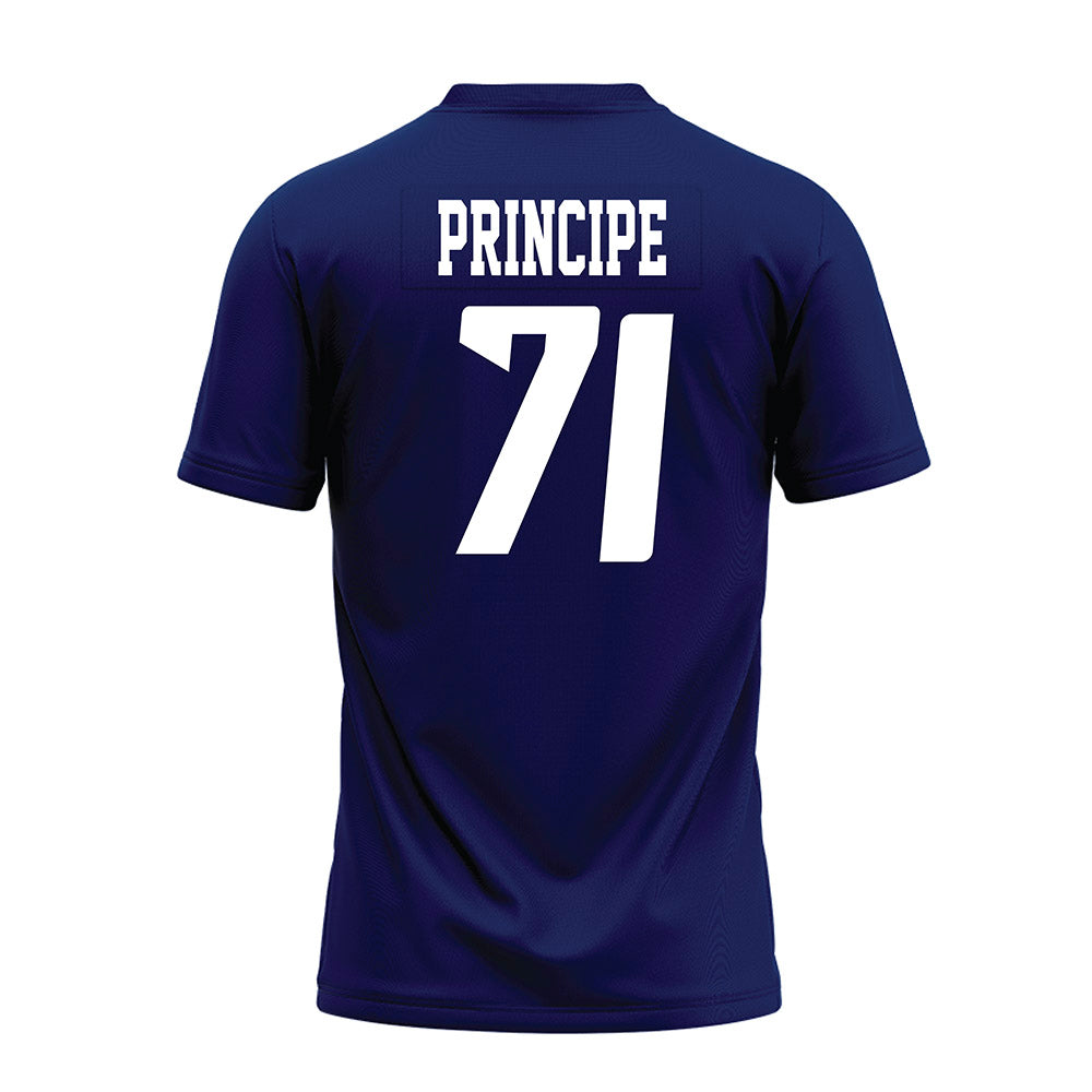 Rice - NCAA Football : Cole Principe - Navy Blue AAC Premium Football Jersey-1