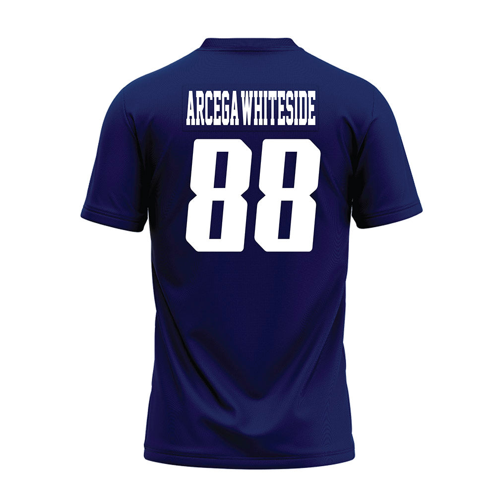 Rice - NCAA Football : Keenan Arcega-Whiteside - Navy Blue AAC Premium Football Jersey-1