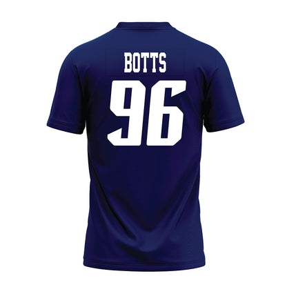 Rice - NCAA Football : Dillan Botts - Navy Blue AAC Premium Football Jersey-1