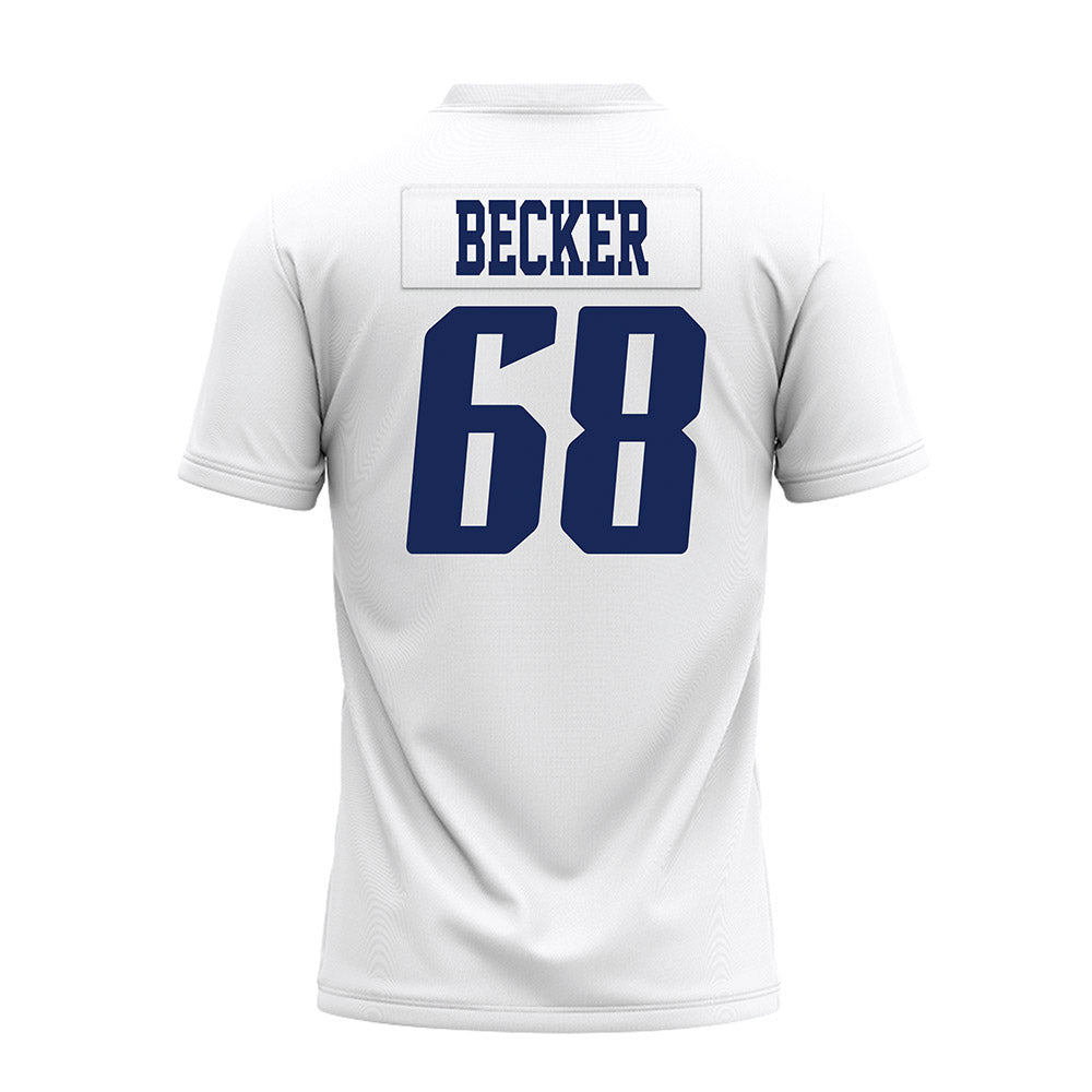 Rice - NCAA Football : Scott Becker - White AAC Premium Football Jersey-1