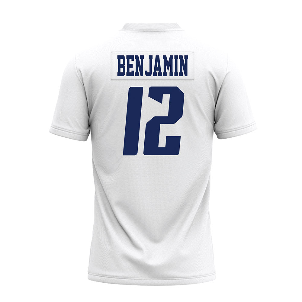 Rice - NCAA Football : Jamir Benjamin - White AAC Premium Football Jersey-1