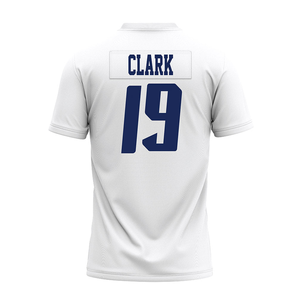 Rice - NCAA Football : Jordan Clark - White AAC Premium Football Jersey-1