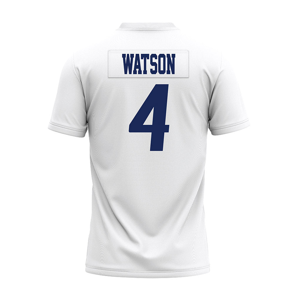 Rice - NCAA Football : Tariq Watson - White AAC Premium Football Jersey-1