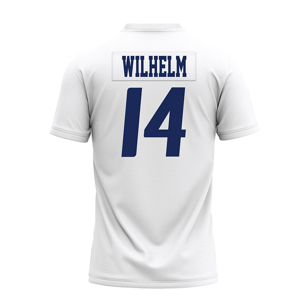Rice - NCAA Football : Ayden Wilhelm - White AAC Premium Football Jersey-1