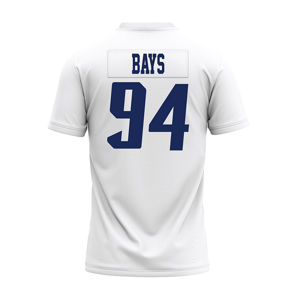 Rice - NCAA Football : Braden Bays - White AAC Premium Football Jersey-1
