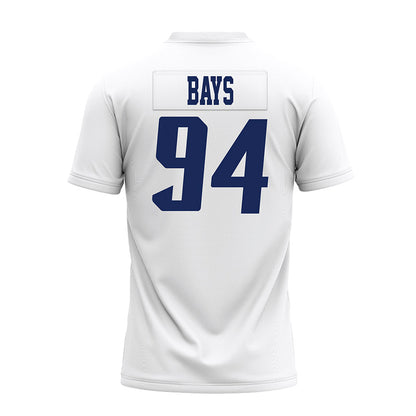 Rice - NCAA Football : Braden Bays - White AAC Premium Football Jersey-1