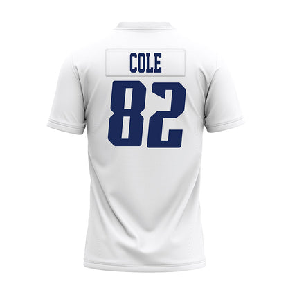 Rice - NCAA Football : Colton Cole - White AAC Premium Football Jersey-1