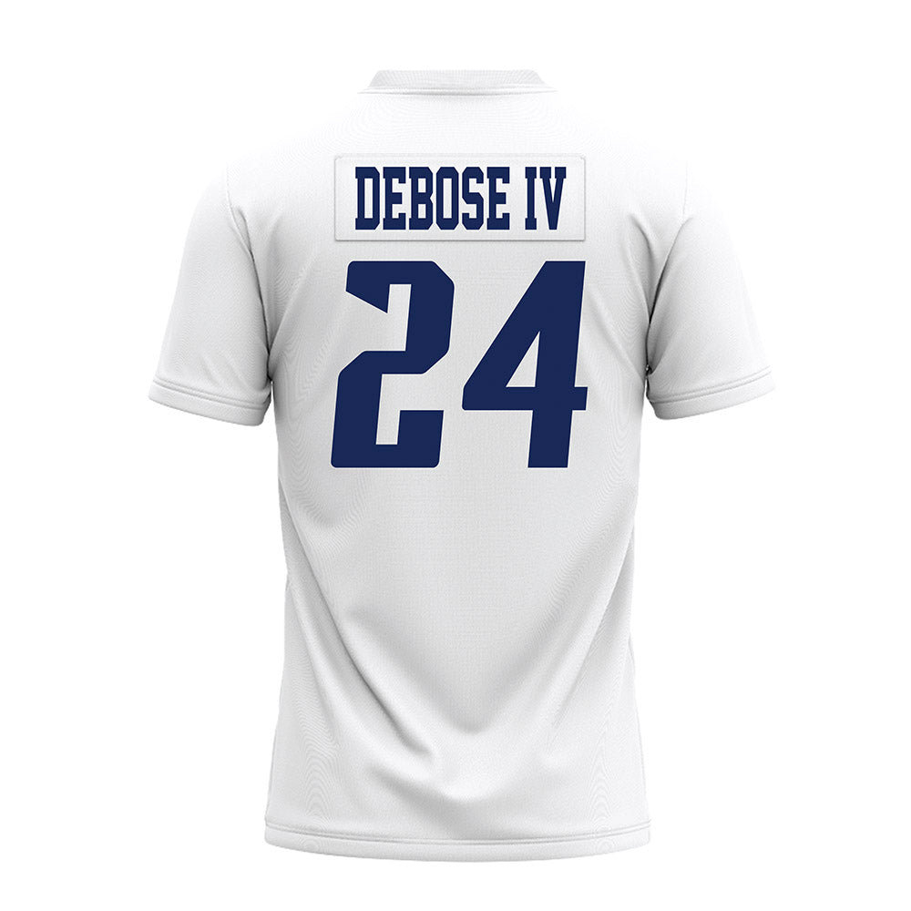 Rice - NCAA Football : Larry DeBose IV - White AAC Premium Football Jersey-1
