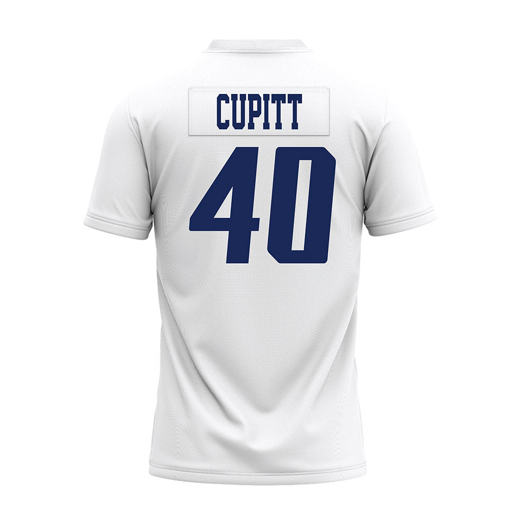 Rice - NCAA Football : Jayden Cupitt - White AAC Premium Football Jersey-1