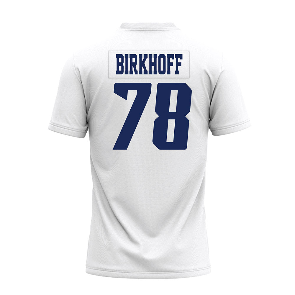 Rice - NCAA Football : Erben Birkhoff - White AAC Premium Football Jersey-1